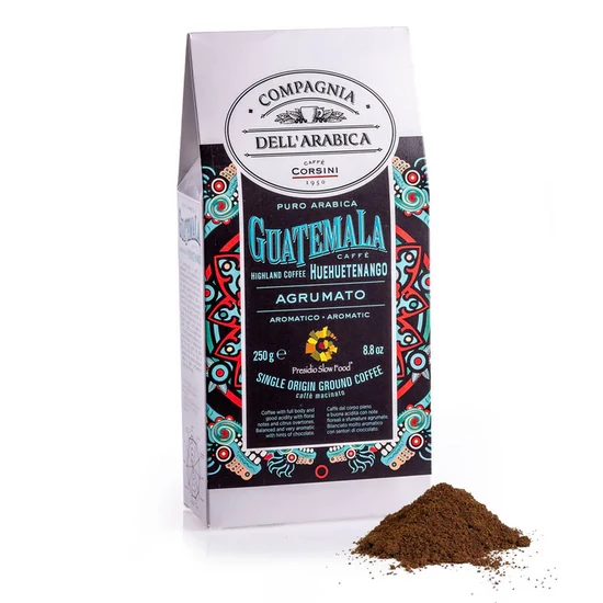 Compagnia Dell’Arabica Caffé Guatemala Huehuetenango Highland Coffe őrölt kávé, 250g