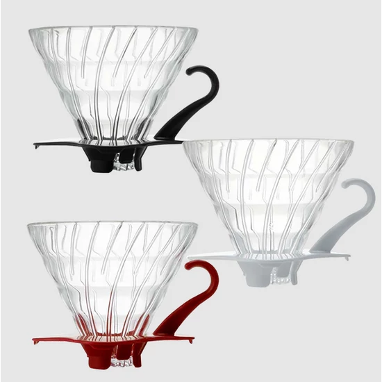 Hario V60 Dripper piros üveg (VDG-02R)