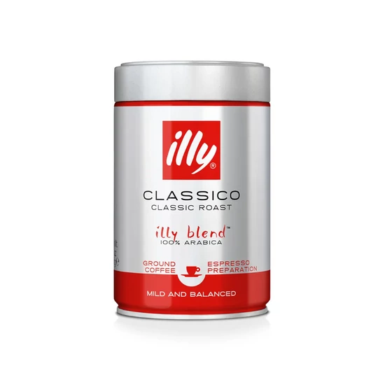 Illy Espresso Classico őrölt kávé, 250g