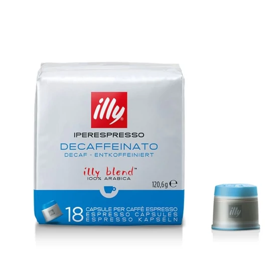 Illy iperEspresso Decaffeinato koffeinmentes kávékapszula, 18db