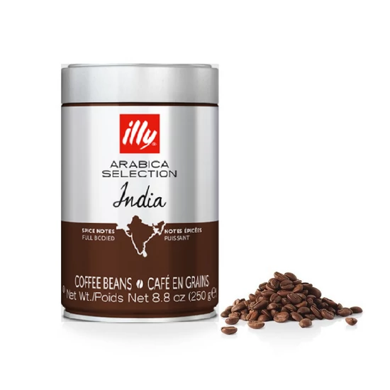 Illy Arabica Selection India szemes kávé, 250g