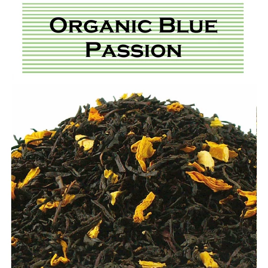 Johan & Nyström Organic Blue Passion, ízesített zöldtea 50g