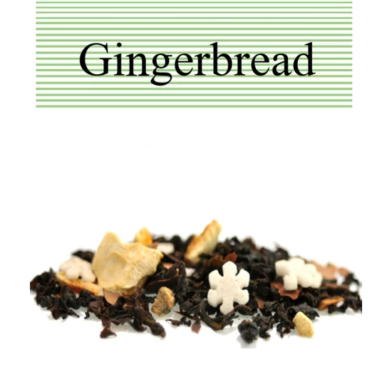 Johan & Nyström Gingerbread ízesített fekete tea, 100g