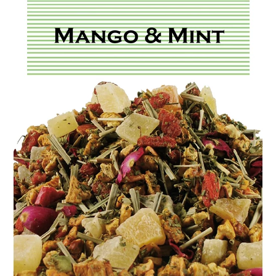 Johan & Nyström Mango & Mint gyümölcstea, 100g