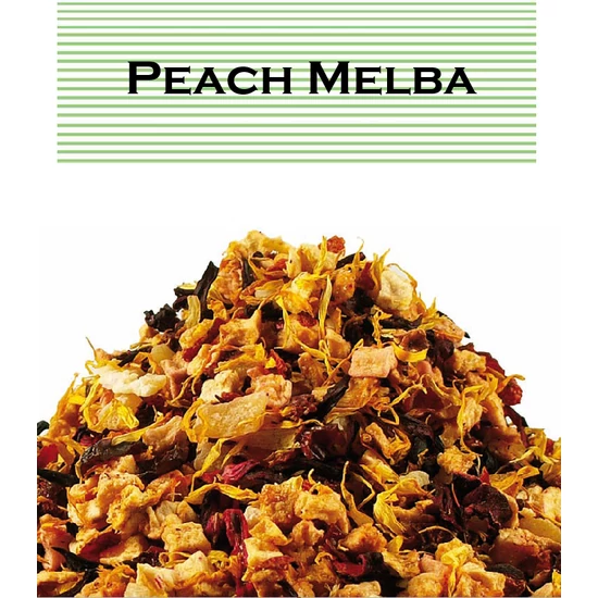 Johan & Nyström Peach Melba gyümölcstea, 100g