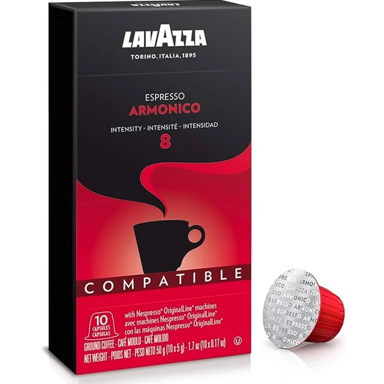 Lavazza Armonico Nespresso kompatibilis kávékapszula, 10 db