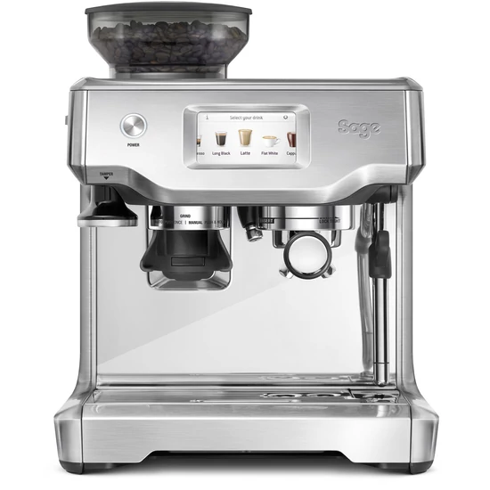 Sage "The Barista Touch™" Eszpresszó kávéfőző érintőképernyős kijelzővel és kávédarálóval