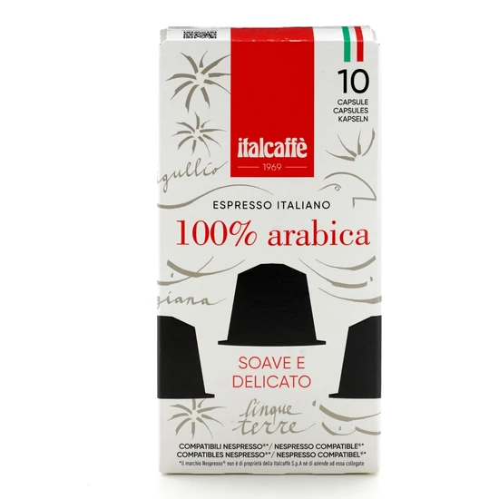 Italcaffé 100% arabica kapszulás kávé 10 db