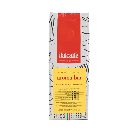Italcaffe AROMA BAR szemes kávé, 250g