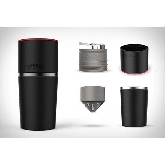 Cafflano Klassic All-In-One kávékészítő eszköz, fekete