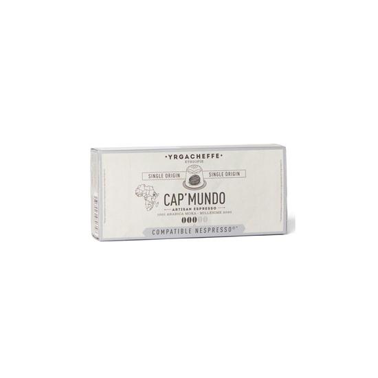 Cap' Mundo Yrgacheffe Nespresso kompatibilis kávékapszula, 10 db