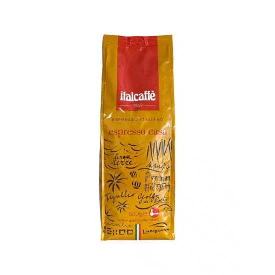 Italcaffe ESPRESSO CASA szemes kávé, 500g