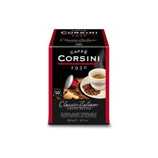 Caffé Corsini Classico Italiano  Nespresso kompatibilis kávékapszula, 50db 