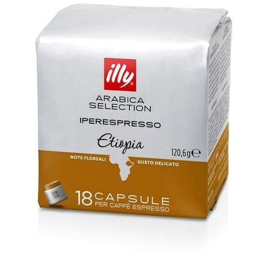 Illy IPER espresso kávékapszula, MonoArabica Etiópia, 18 adag