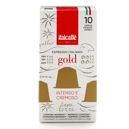 Espresso gold kapszulás kávé 10 db