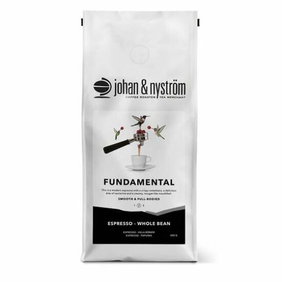Johan & Nyström Fundamental Espresso szemes kávé 500g