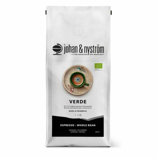 Johan & Nyström Espresso Verde Organic, 500g