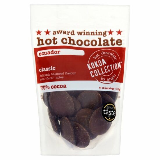 Kokoa Collection Classic Ecuador 70% forró csokoládé 210g