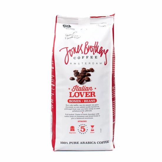 Jones Brothers Coffee Italian Lover szemes kávé, 500g