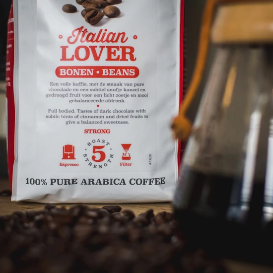 Jones Brothers Coffee Italian Lover szemes kávé, 500g