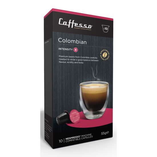 Caffesso Colombian Nespresso kompatibilis kávékapszula, 10 db