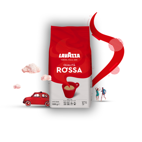 Lavazza Qualita Rossa szemes kávé 1000g