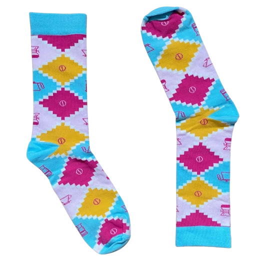 Cophi Barista zokni - Pinky Barista Socks 36-41