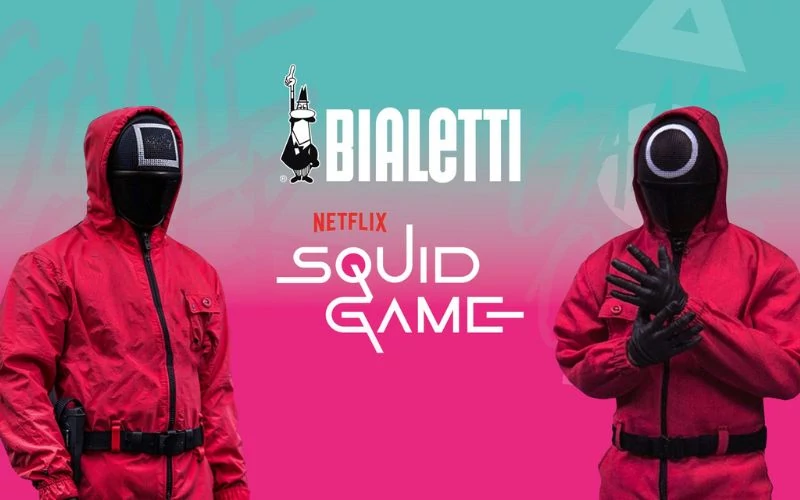 Bialetti x Squid Game limitált kollekció | Exkluzív kávéfőző és termosz
