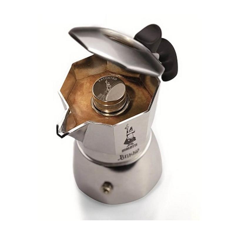 New Bialett Brikka Crema 2 Cup Espresso Stove Top Coffee New Bialett Brikka Crema 2 Cup Espresso Stove Top Coffee